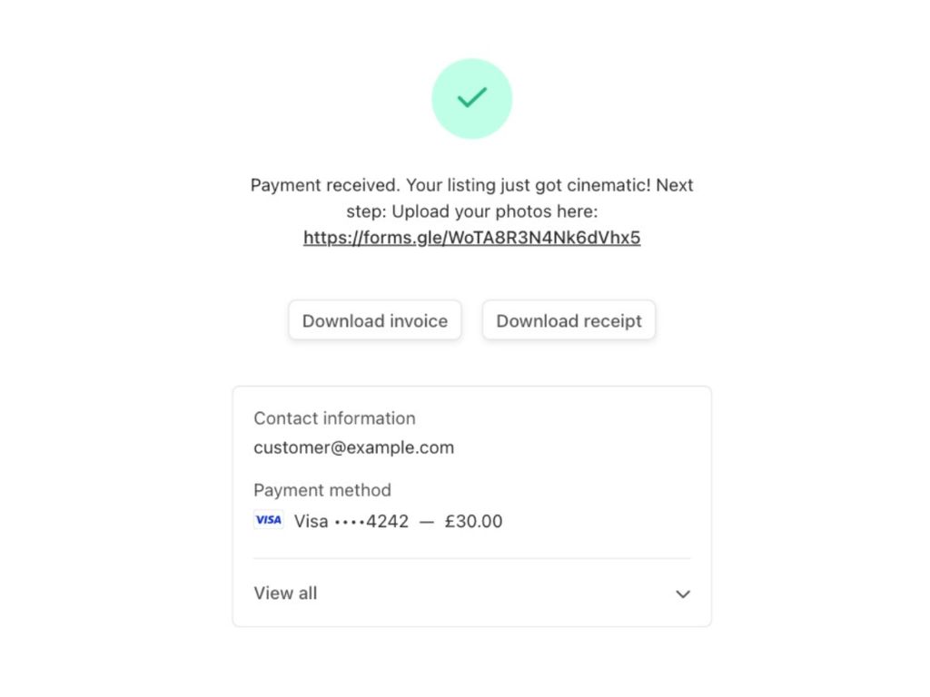 Receive your MP4 files within 48 hours